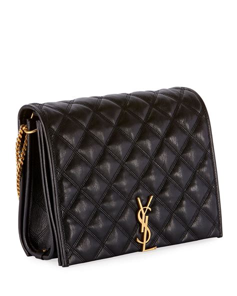 ysl becky white|Becky small quilted.